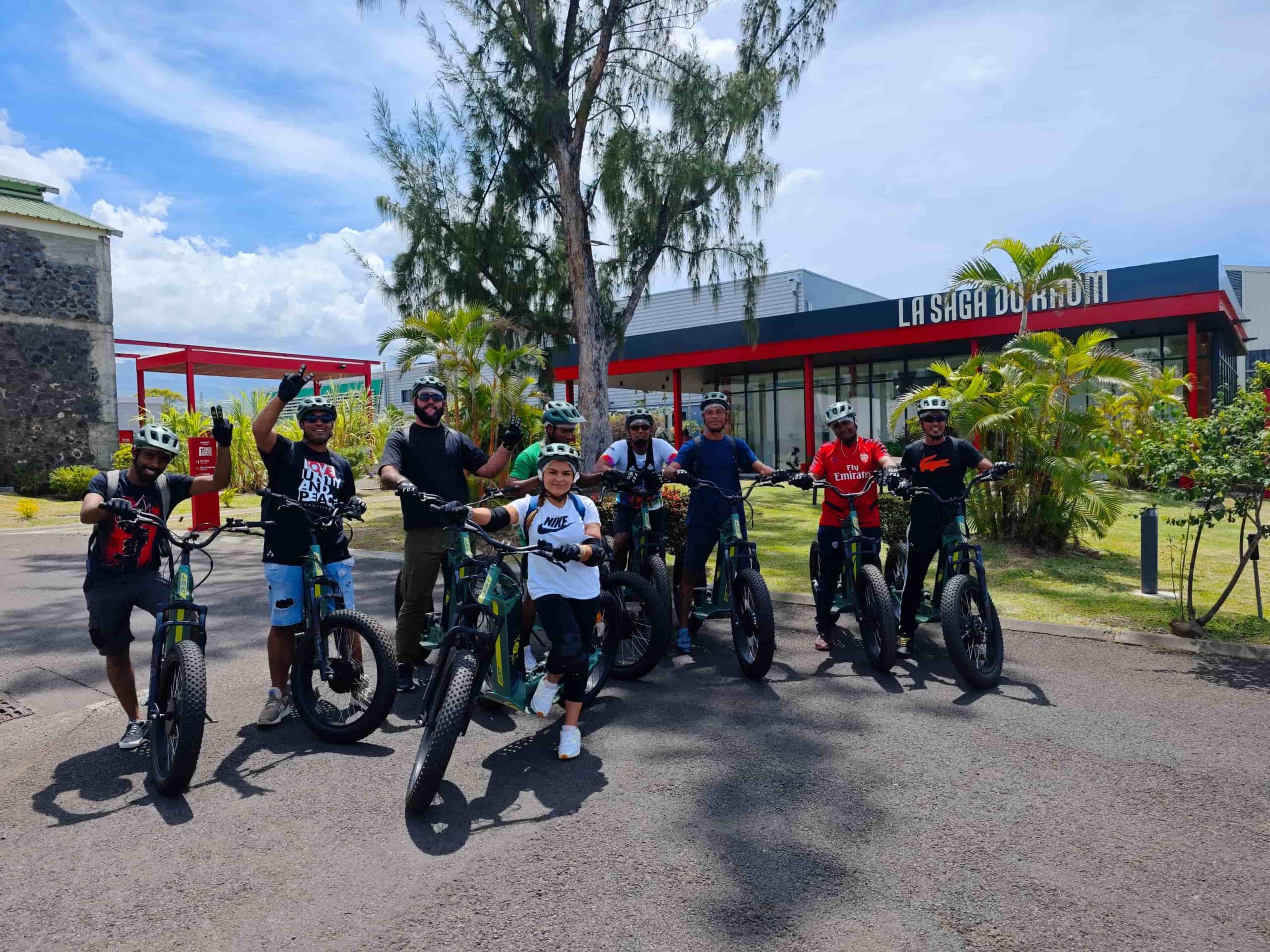 Activité nature à La Réunion en trottinette électrique tout-terrain avec TROTT’PÉI